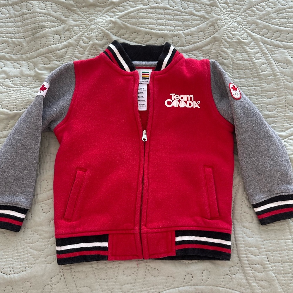 Team Canada Official Olympic Jacket Hudson’s Bay Infant 12-18 mo